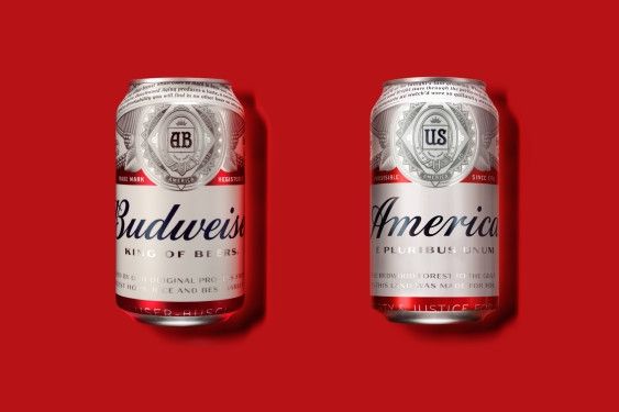 Americké pivo Budweiser se v USA na léto přejmenuje na America | Foto: Anheuser-Busch InBev