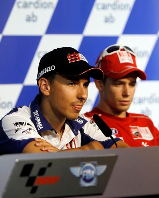 Nechyběl ani lídr průběžného pořadí Jorge Lorenzo | Foto: Reuters