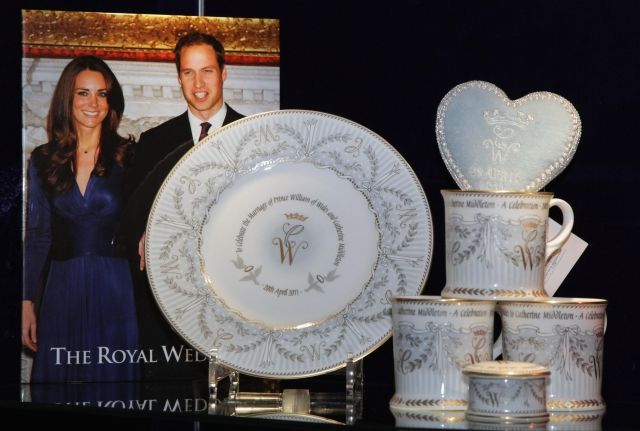 Oficiální ručně malovaný porcelán pocházející z dílny ve Velké Británii. | Foto: ČTK