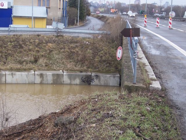 Voda zaplavuje pražské Lahovice | Foto: Jan Křenek