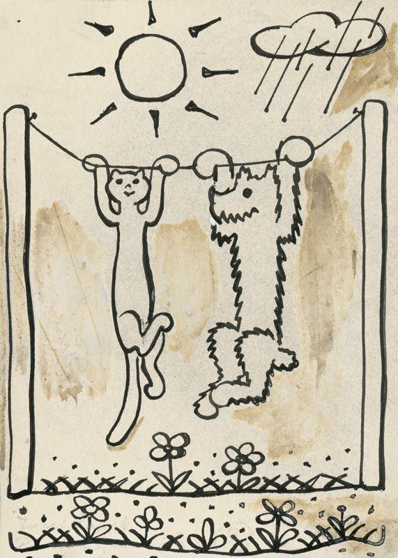 Josef Čapek: Povídání o pejskovi a kočičce, 1927 až 1929. | Foto: Slovenská národná galéria