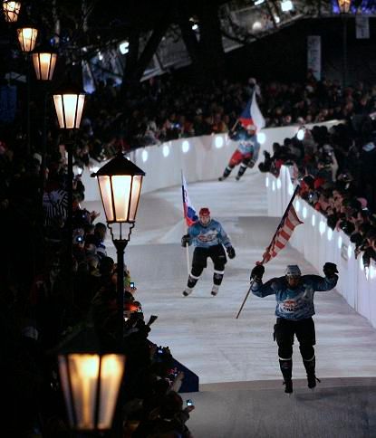 Red Bull Crashed Ice na Vyšehradě | Foto: Reuters