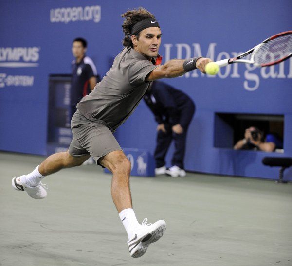 Vstup Rogera Federera do US Open byl mistrovským kouskem. | Foto: Reuters