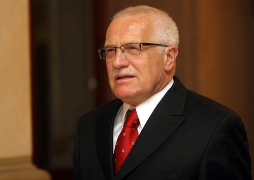 Václav Klaus komentuje výsledky voleb | Foto: Ondřej Besperát