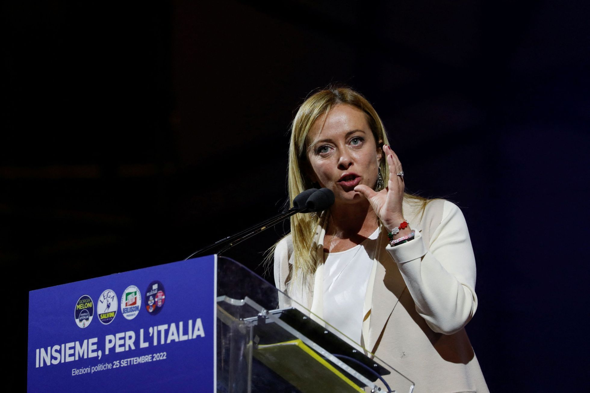Governeremo come i nostri amici della Repubblica Ceca, riferisce la vincitrice delle elezioni italiane Meloniová