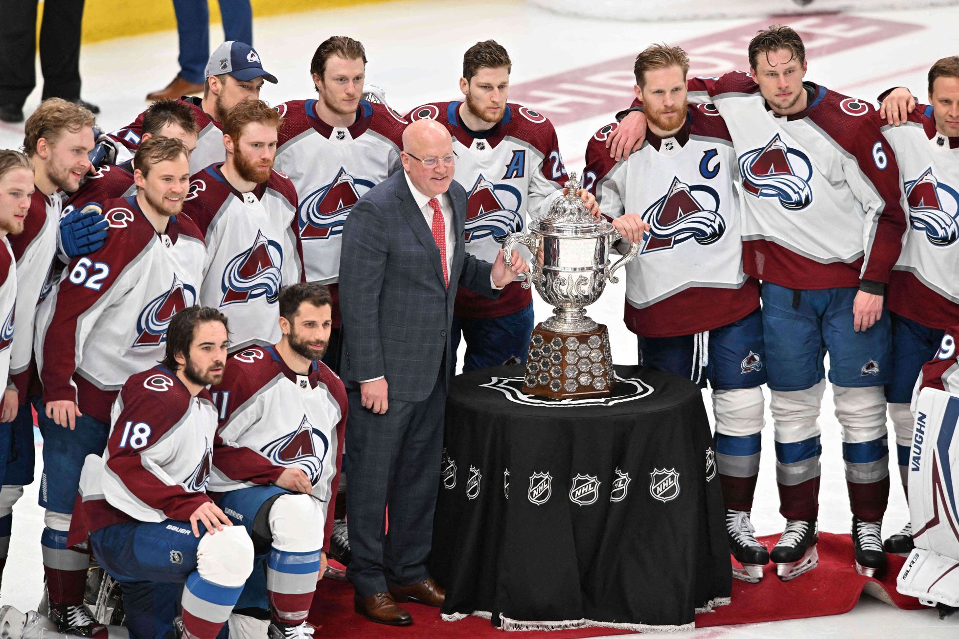 The Frenchman helped Colorado advance to the Stanley Cup final by thirty steps