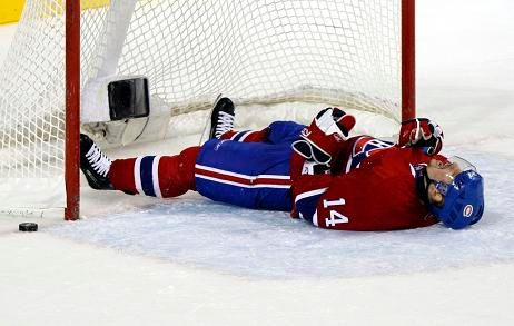 Tomáš Plekanec a jeho zklamání z porážky | Foto: Reuters