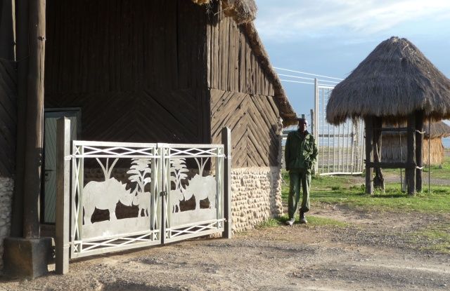 Brána do keňské rezervace Ol Pejeta, kam míří čeští nosorožci | Foto: Přemysl Rabas