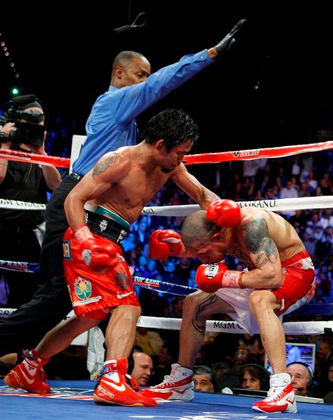 Manny "Pacman" Pacquiao vs Miguel Cotto. | Foto: Reuters