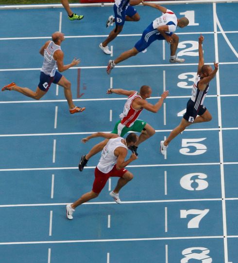 ... a doběhl až šestý. | Foto: Reuters