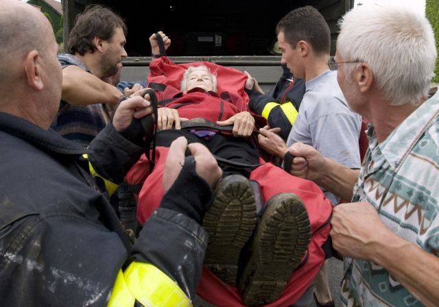 Evakuace. | Foto: Reuters