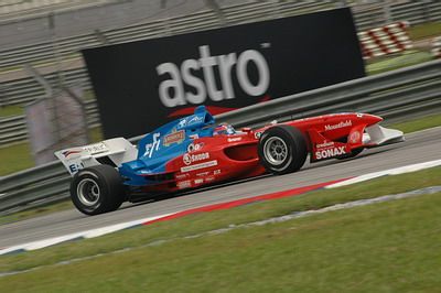 Tomáš Enge na trati Velké ceny Malajsie A1 GP. | Foto: BPA