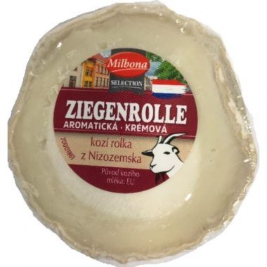Veterináři také varovali před kozím sýrem  "Milbona" Ziegenrolle. | Foto: Lidl