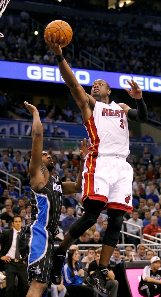 Další z hvězd Miami, Dwyane Wade. | Foto: Reuters