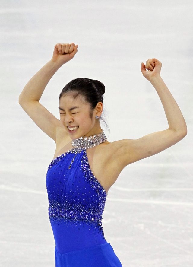 Vítězka Kim Ju-Na. | Foto: Reuters