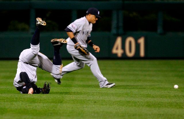 Baseballisté New Yorku Yankees se po devíti letech dočkali triumfu ve Světové sérii. | Foto: Reuters