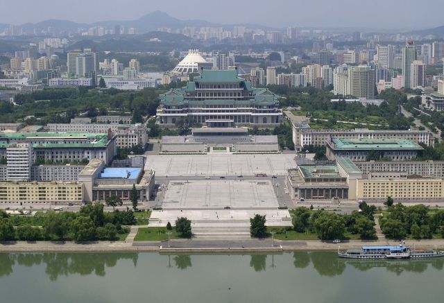 Jiný pohled na metropoli Pchjongjang. | Foto: Reuters