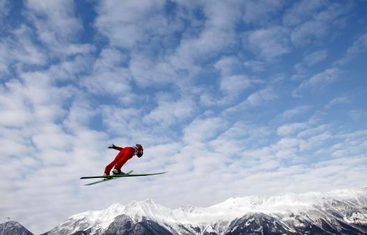 Gregor Schlierenzauer v Innsbrucku | Foto: Reuters