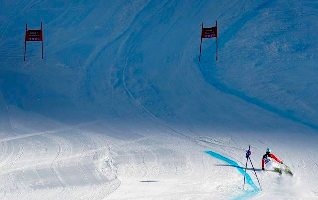 Kathrin Hölzelová skončila v závodě žen až šestá. | Foto: Reuters