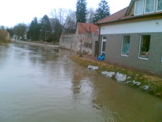 Černovický potok v Soběslavi. | Foto: Vašek