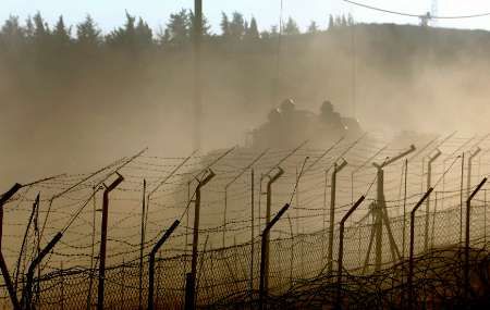 Izraelsko-libanonská hranice dnešních dní. | Foto: Reuters