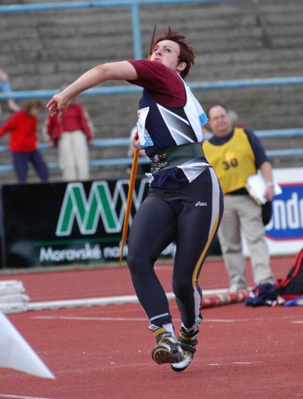 Oštěpařka Jarmila Klimešová. | Foto: www.atletika.cz