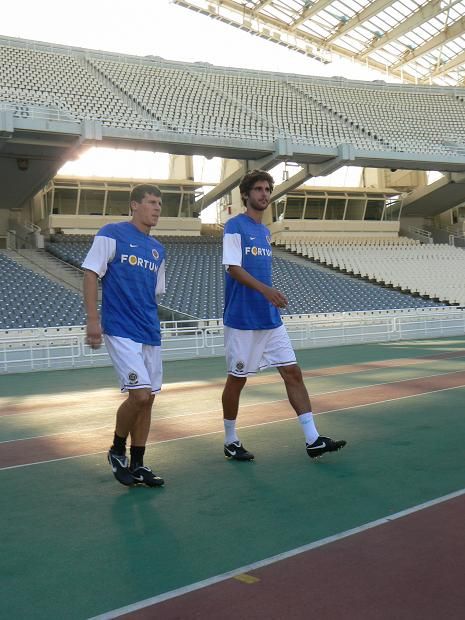 Dvě letní posily - Nicklas Hoheneder a Alexander Prudniknov | Foto: Martin Jůzek