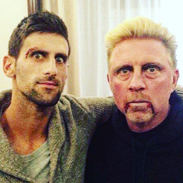 Novak Djokovič a Boris Becker | Foto: Instagram