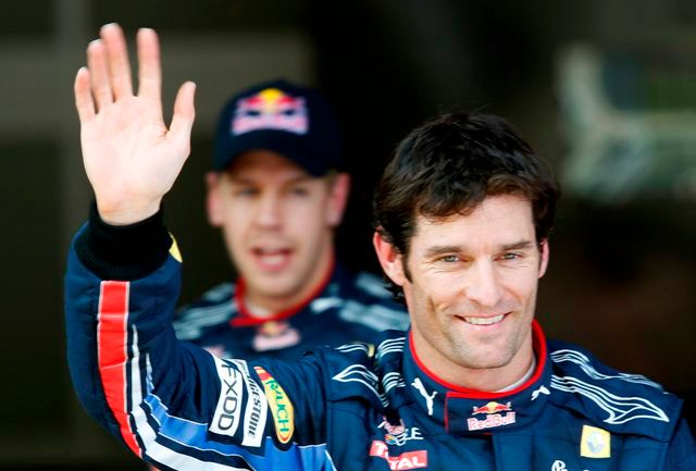 Mark Webber a Sebastian Vettel. | Foto: Reuters