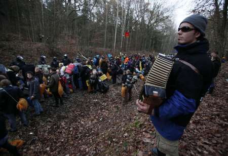 Demonstrace v Harlingenu | Foto: Reuters