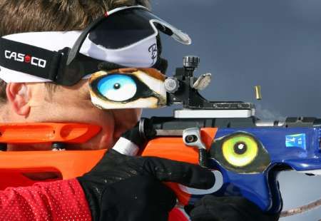 Biatlon - ilustrační foto. | Foto: Reuters