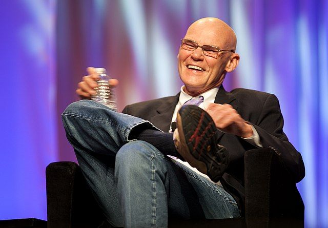 Politický stratég James Carville. | Foto: JD Lasica from Pleasanton, CA, US / Wikimedia Commons / Creative Commons Attribution 2.0