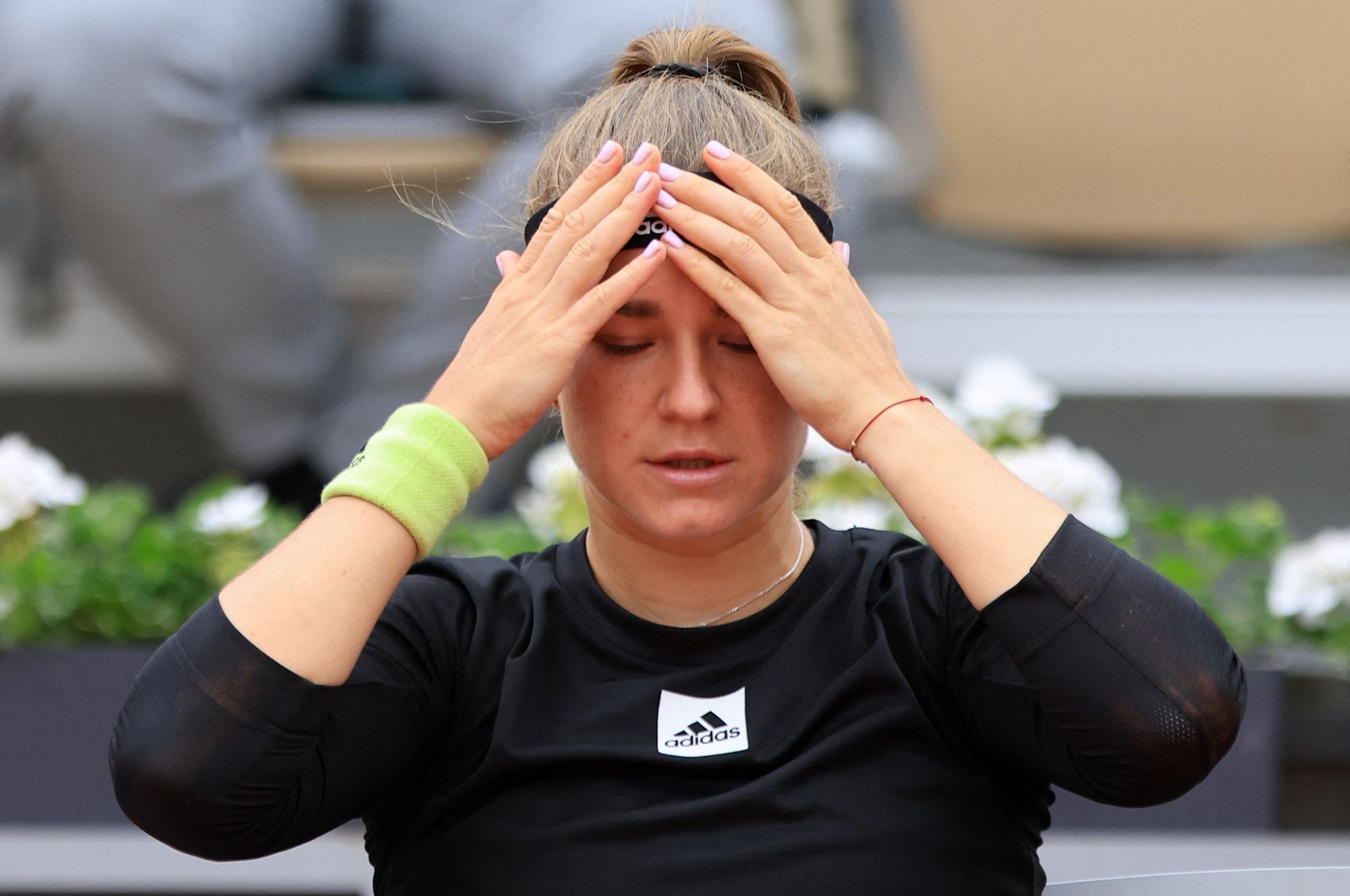 Kvitova was eliminated in the Doha tournament with 18-year-old Gauff