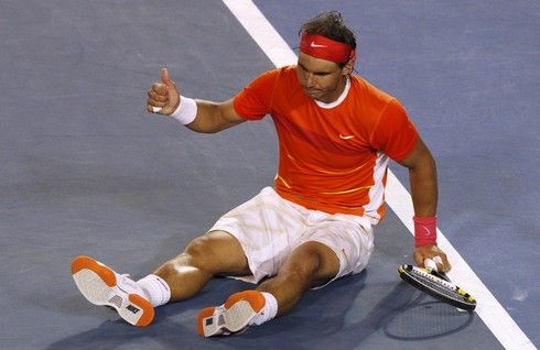 Jsem v pořádku, ubezpečuje Nadal. Není tomu však pravda | Foto: Sport