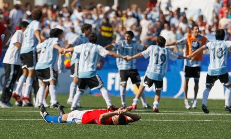 Argentinský kolotoč štěstí - Česko vs. Argentina, MS dvacítek. | Foto: Reuters