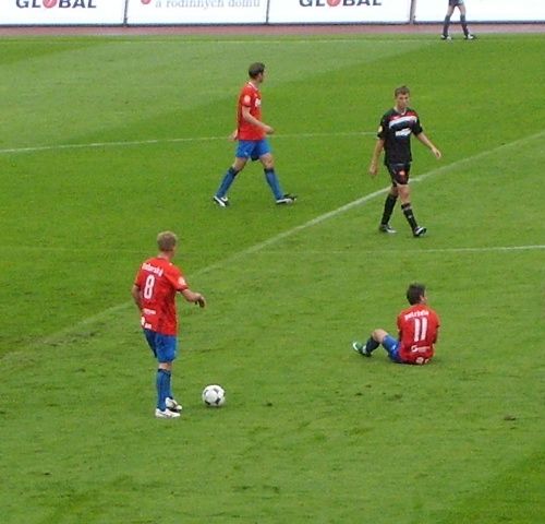 Fotbalisté Plzně nakonec vybojovali remízu se Slavií 1:1. | Foto: Lukáš Vojtěch