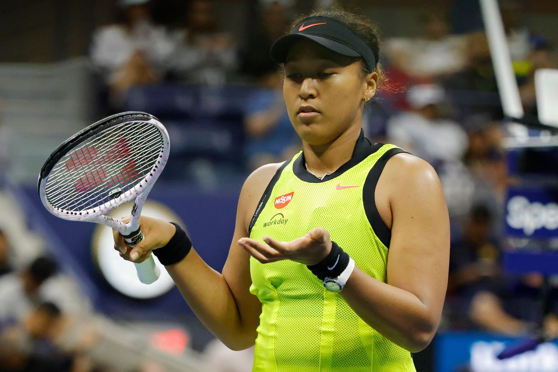 Osaka fell at the US Open, then came a major announcement.  Tsitsipas also finished