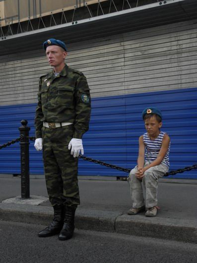 Do uniformy ještě musí dorůst. | Foto: Jiří Just