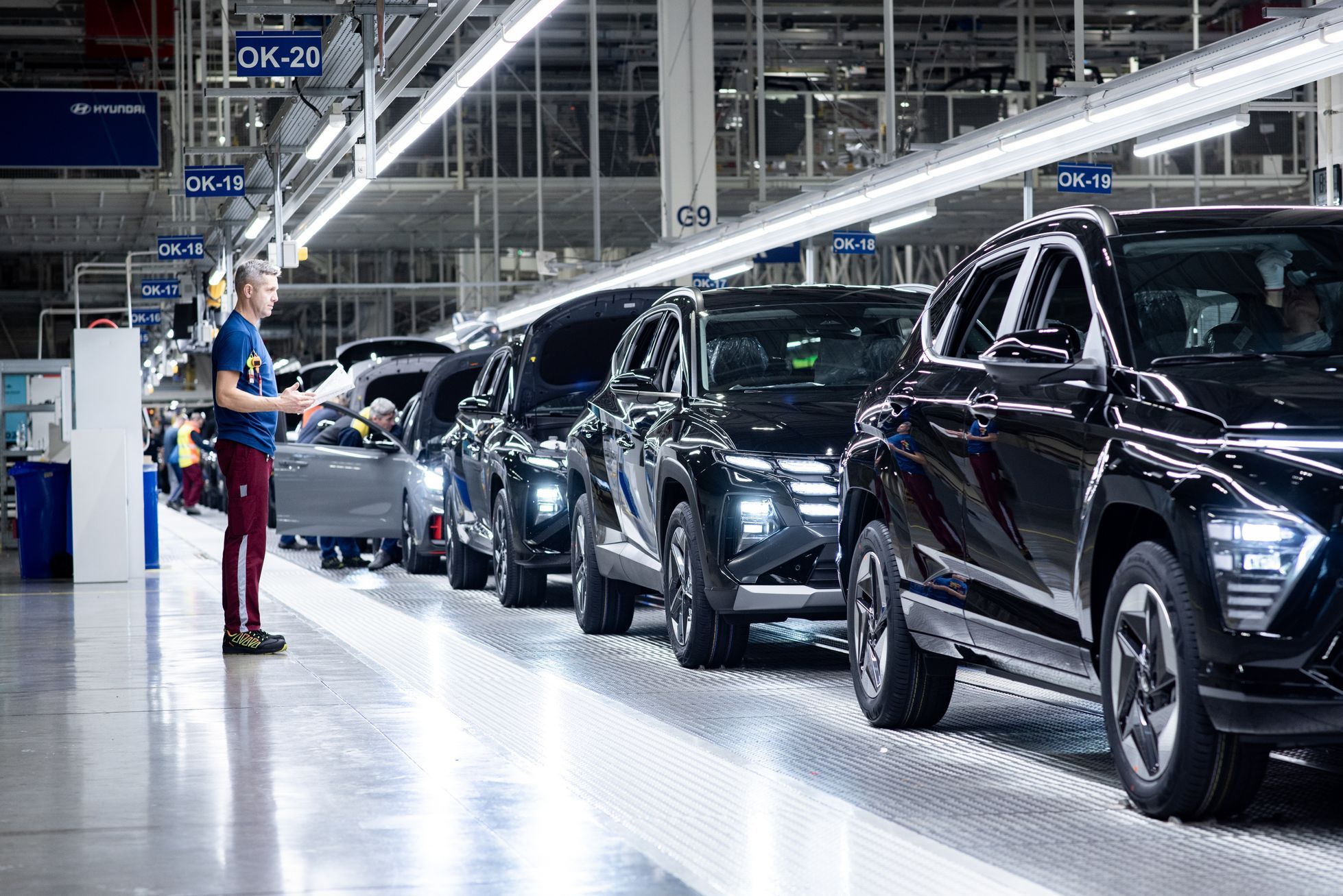 Další nevýrobní den. Pracovníci nošovické automobilky Hyundai zůstanou doma