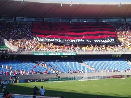 MENGAO CONTRA A DENGUE (Flamengo proti horečce Dengue), podpora kampaně. | Foto: Marek Končický