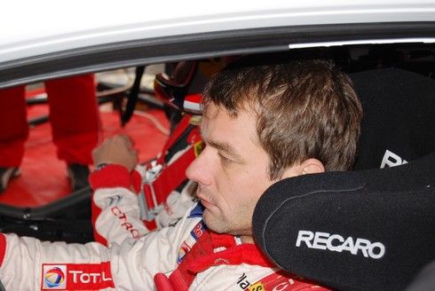 Sébastien Loeb v kokpitu | Foto: Aktuálně.cz, Radek Pecák