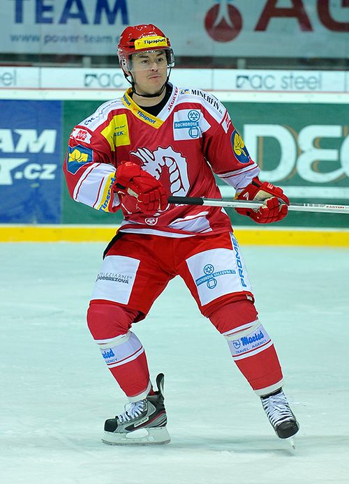 Jiří Hudler v dresu Třince. | Foto: hcocelari.cz