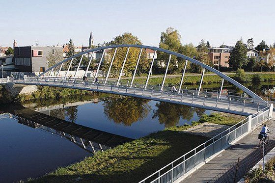 Lávkla zklidnila dopravu | Foto: České Budějovice