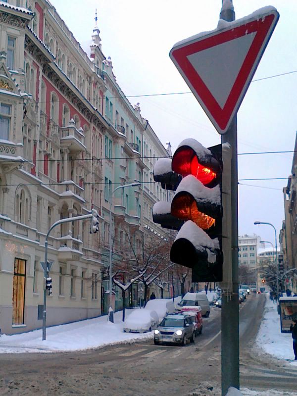 Dej přednost sněhu. | Foto: David Koubek