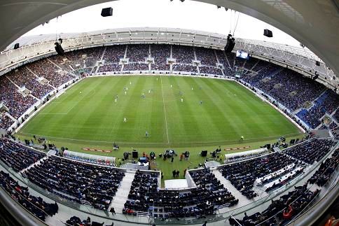 Stadion Hoffenheimu v celé své kráse | Foto: Reuters