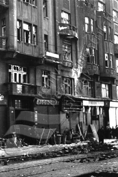 Pražský Žižkov po boji | Foto: Archiv bezpečnostních složek