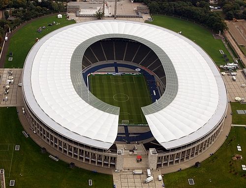 Stadion v Berlíně. | Foto: Reuters