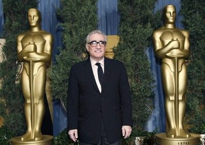 Martin Scorsese na setkání umělců nominovaných na Oscara v Beverly Hills | Foto: Reuters