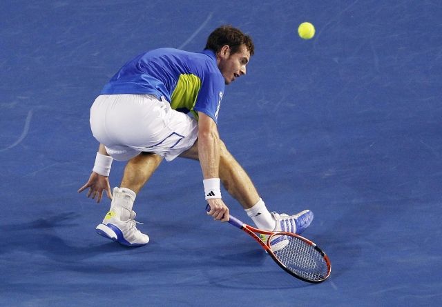 Returnující Andy Murray. | Foto: Reuters