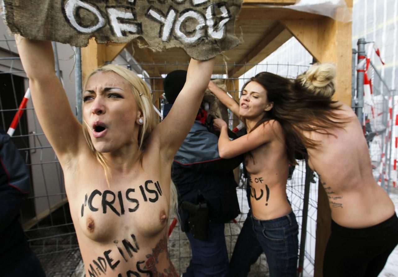 протест голых женщинах фото 84